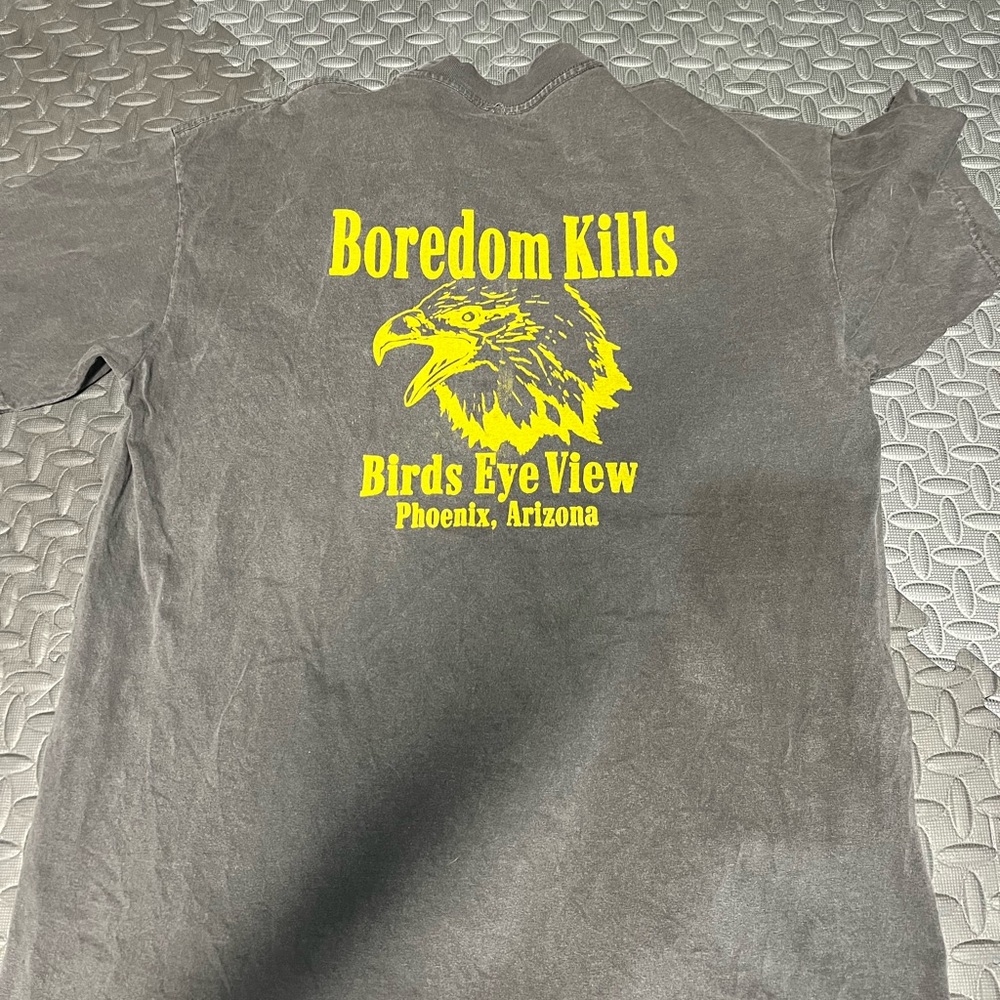 Boredom kills oversized T men’s size Large